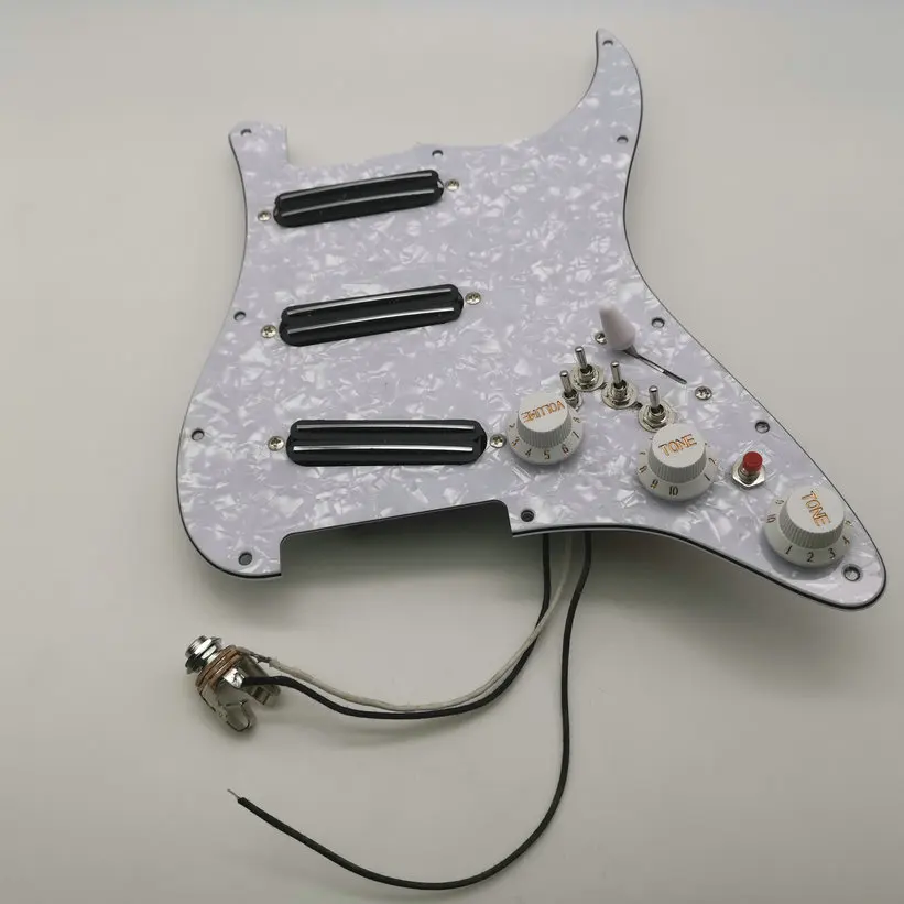 Гитарные пикапы накладка SSS Humbucker многофункциональная супер линия сборка|Детали