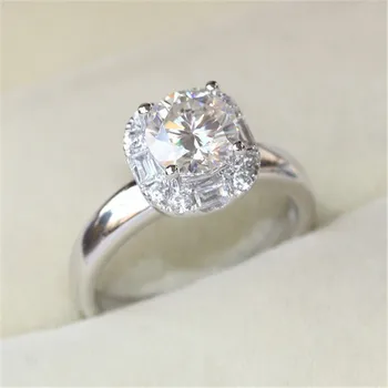 

Silver 925 Jewelry Ring for Christmas Anillos Diamond Wedding Ring Women Women Diamond Wedding 925 Silver Ring for Jewelry