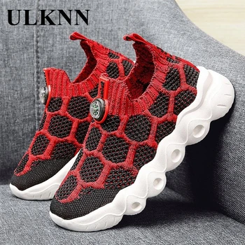

ULKNN Boys Sports Shoes Autumn 2020 New Children'S Girls Breathable Mesh Non-Slip Sneakers Size 26-38