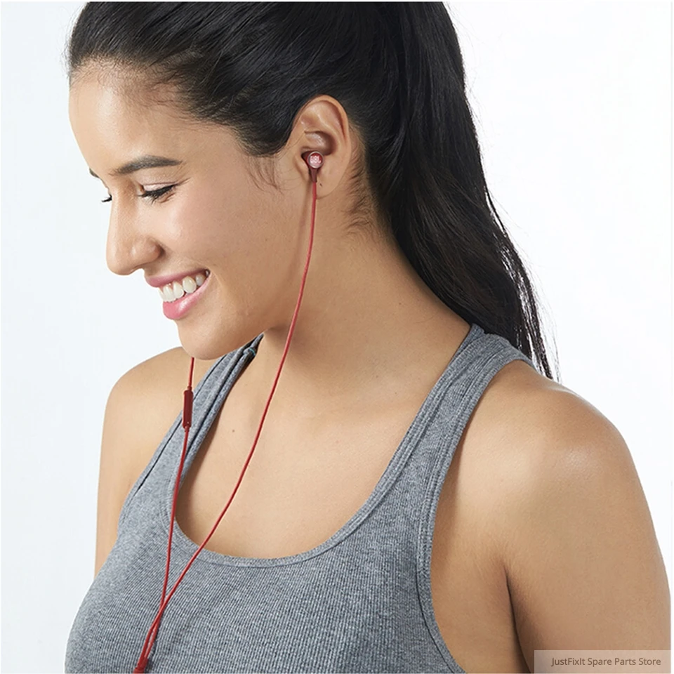 JBL LIVE100 Earphones Stereo Sound Line Control Sports Headset Live 100 Deep Bass Sound Earbuds Handsfree With Mic 3 5mm Wired
