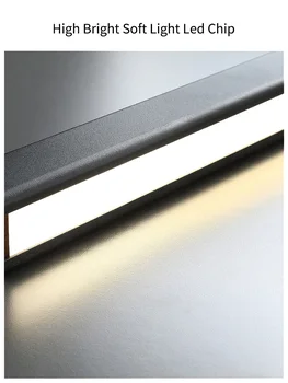 Dining room chandelier Nordic modern lamp dining table bar lamp restaurant lights kitchen lights office company led strip lamps 6