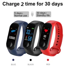 M3 Sport Stappenteller Polsband 0,96 дюймов Scherm Bloeddruk Hartslagmeter фитнес-спортивные шагомеры