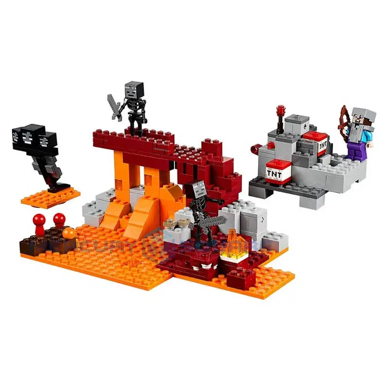 Wither Building Blocks With Armored Steve Action Figures Compatible My World Bricks Set Gifts Toys 21126 Wither Building Blocks With Armored Steve Action Figures Compatible My World Bricks Set Gifts Toys 21126