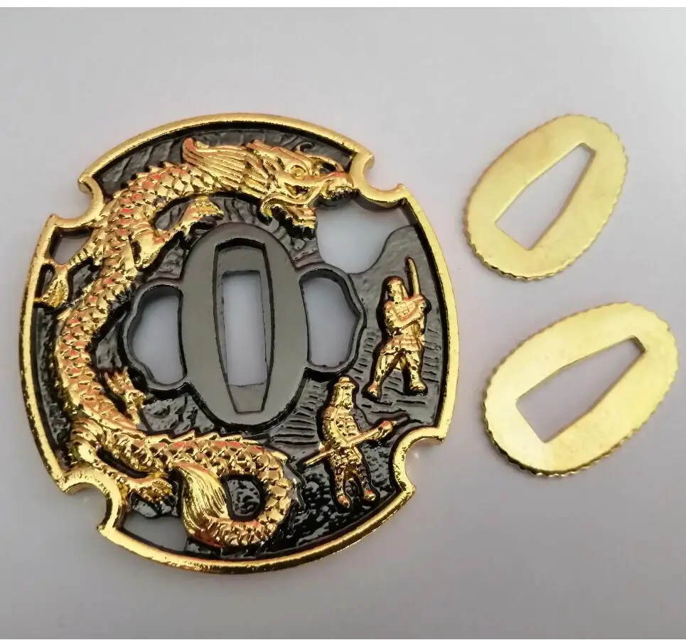 Изысканная Защитная ручка из сплава для японской искусственной кожи Wakizashi