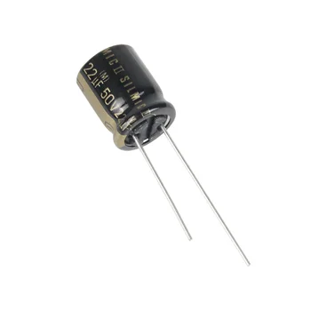 

5pcs Free shipping ELNA 22uf 50V Silmic2 RFS Series Audio Electrolytic Capacitor 10x12.5