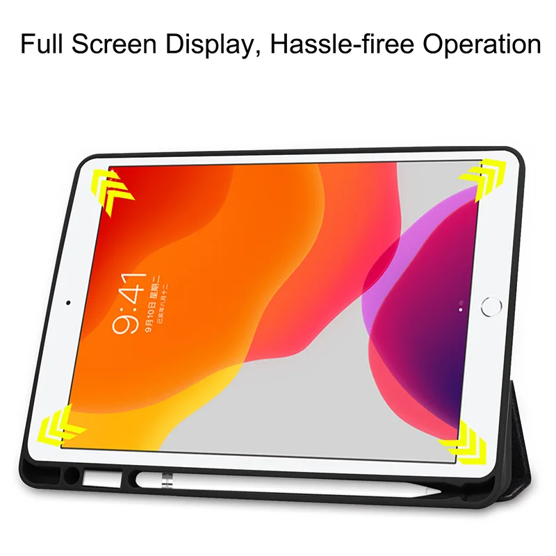 Умный чехол для всех New 2019 iPad 7 го поколения 10 2 дюймов планшет с держателем