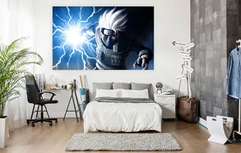 

[Self-Adhesive] 3D Naruto 968 Japan Anime Wall Stickers Mural Decal Wall Murals AJ WALLPAPER Belly