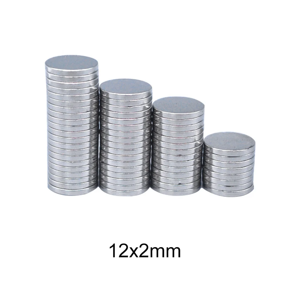 12x2mm N35 Neodymium Magnet Small Round Permanent NdFeB Disc Super Powerful Magnetic Magnets neodymium magnets round magnets