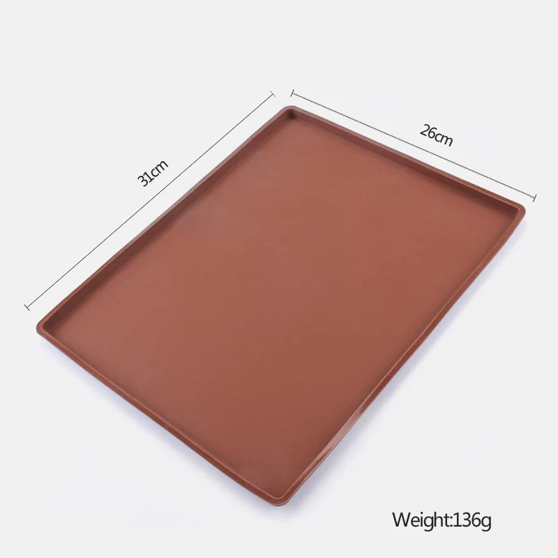 FOOD GRADE Silicone Baking Mat DIY Multifunction Cake Pad Non-Stick Oven Liner Swiss Roll Pad Bakeware Baking Tools