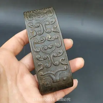 

Изысканный красный горный Железный метеорит, маленький держатель для ручек, украшения