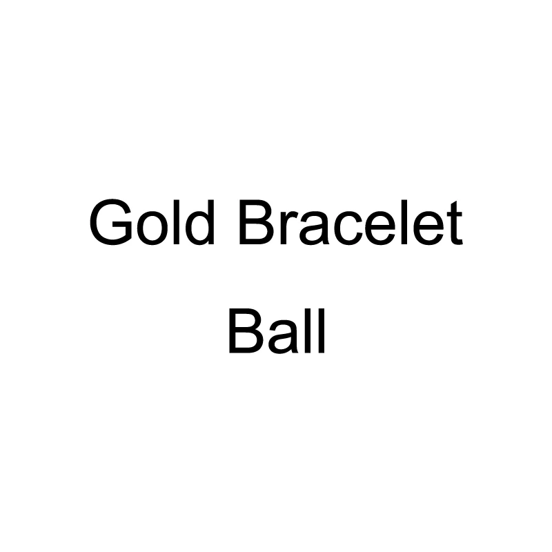 Прямая-3 - Окраска металла: Gold Bracelet Ball