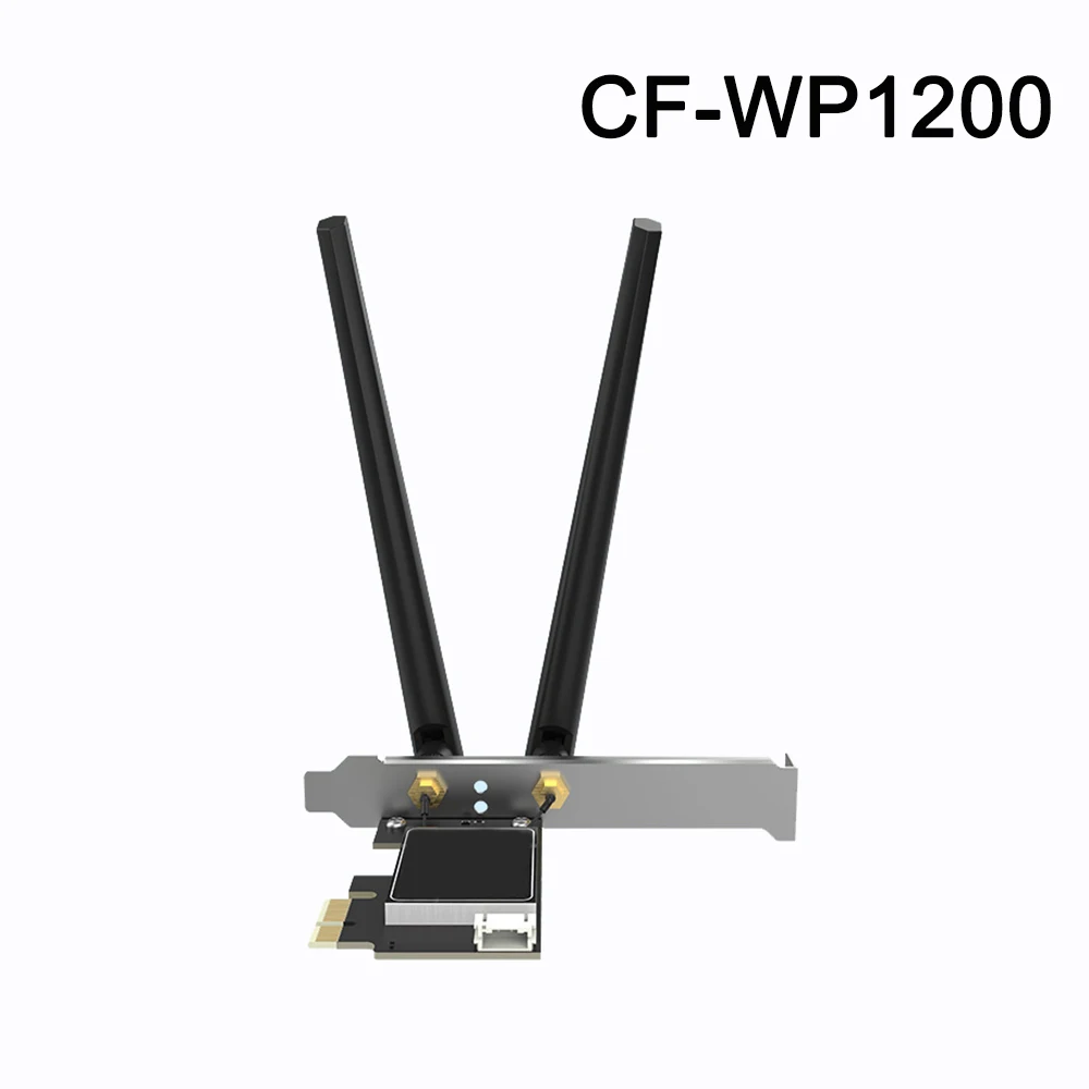 Двухдиапазонный 2,4 Гбит/с беспроводной сети AX200NGW Wifi PCI-E 1X карта для Intel AX200 2,4G/5 ГГц 802.11ac/ax Wi-Fi Bluetooth 5,0 адаптер - Цвет: WP1200 Chip