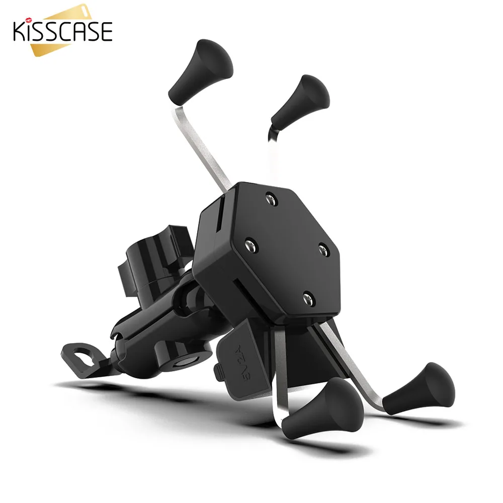 KISSCASE держатель для мобильного телефона с автоматической блокировкой мотоцикла