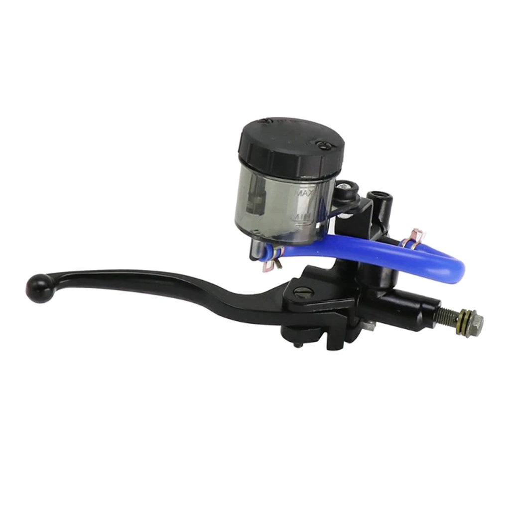 Motorcycle Hydraulic Disc Brake Clutch Hand Lever Pump Kit Set Round Oil Cup