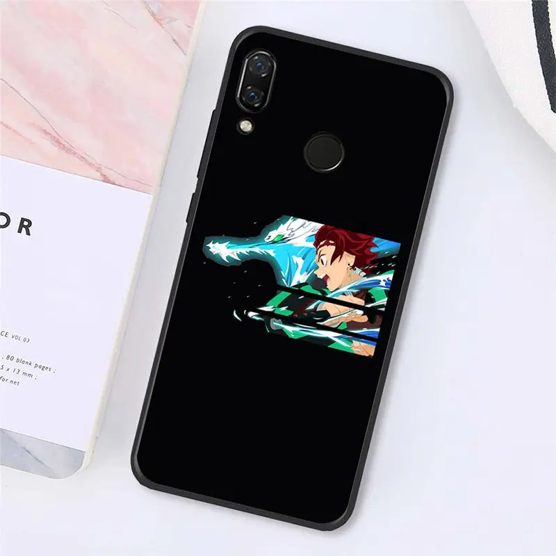 Babaite Anime Demon Slayer Kimetsu no Yaiba Phone Case for Xiaomi Redmi8 4X 6A S2 Go Redmi 5 5Plus Note4 5 7 Note8Pro