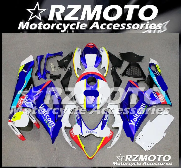 ABS мотоцикл обтекатель комплект для SUZUKI GSXR1000 K5 2005-06 год кузов литья под давлением Магазин № 1039