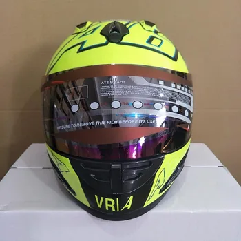

Motorcycle helmet new design full face automobile race helmet Casco Men safety helmet ECE Approved