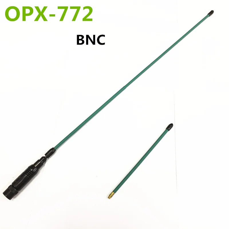 Гибкая двухсегментная мягкая антенна 2 и 1 антенна двойного назначения UV двухсегментная BNC для радиоприемников ICOM V8 V82 V85