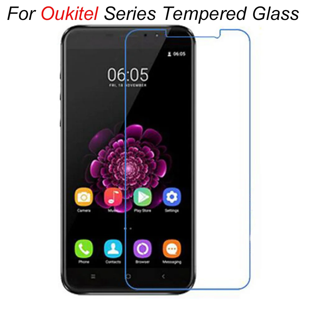 

2.5D 9H Tempered Glass for Oukitel U18 U22 U23 U15S MIX2 Screen Protector for Oukitel U11 U20 PLUS U15 U25 Pro Protective Film