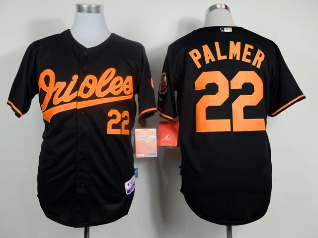 AS PICTURE Сшитая мужская майка Baltimore Cal Ripken Jr Adam Jones Jim Palmer в винтажном стиле - Цвет: AS PICTURE