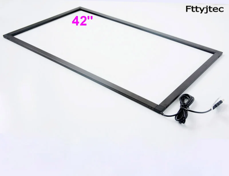 Fttyjtec 20 real touch points 42" touch screen overlay/IR multi Touch Screen Frame