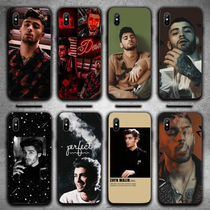 

Singer Zayn Malik Phone Case for iPhone 11 12 mini pro XS MAX 8 7 6 6S Plus X 5S SE 2020 XR