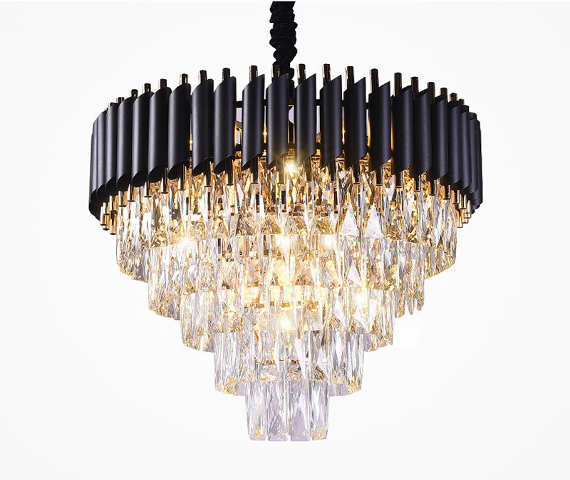 Светодиодный подвесной светильник Voor Woonkamer кристальная люстра Kroonluchter Verlichting плафонный свет светильник lamparas de techo colgante minina