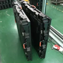 Дешевая Светодиодная панель наружная p10 960x960 мм Алюминиевая СВЕТОДИОДНАЯ габинет