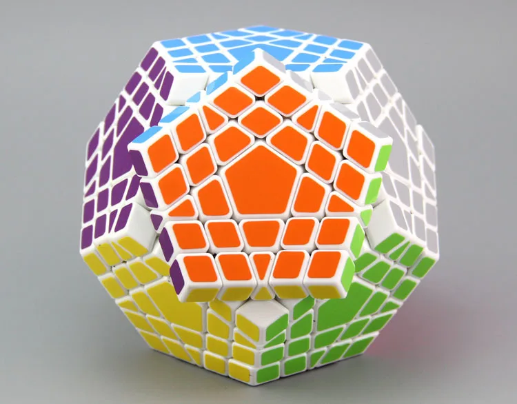 Кэтрин пять-заказать пять Magic Cube Белый двенадцать поверхности тела пять, волшебный куб, Обучающие гладкой игры только в том случае, игрушка