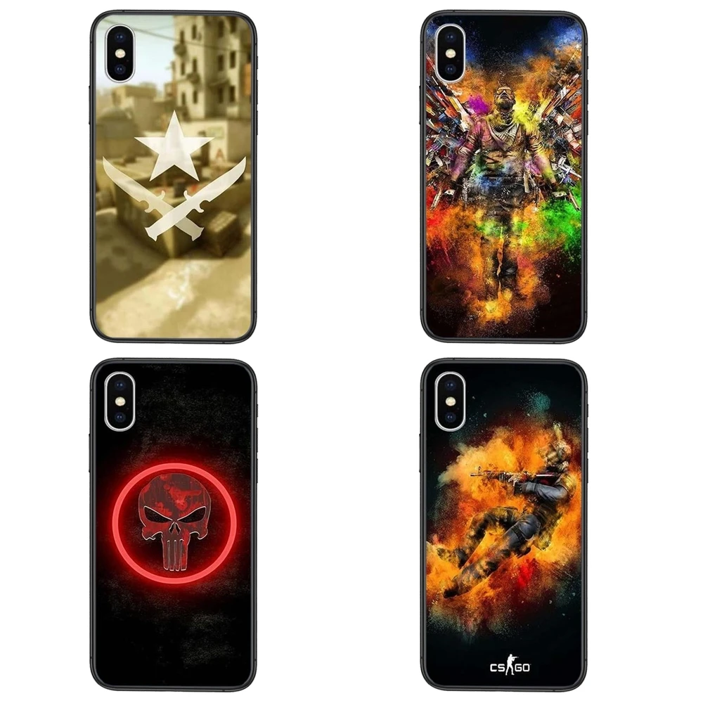Чехол 3D для Galaxy Note 20 10 9 8 Ultra Samsung M51 M31 A7 A8 J6 J8 2018 A10S A11 CS GO Gun Game | Мобильные телефоны и