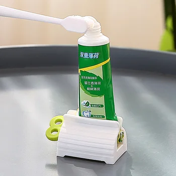 

Creative Toothpaste Squeezer Bathroom Accessories kids ToothPaste Dispenser for Facial Cleanser ointment Presser Save toothpaste