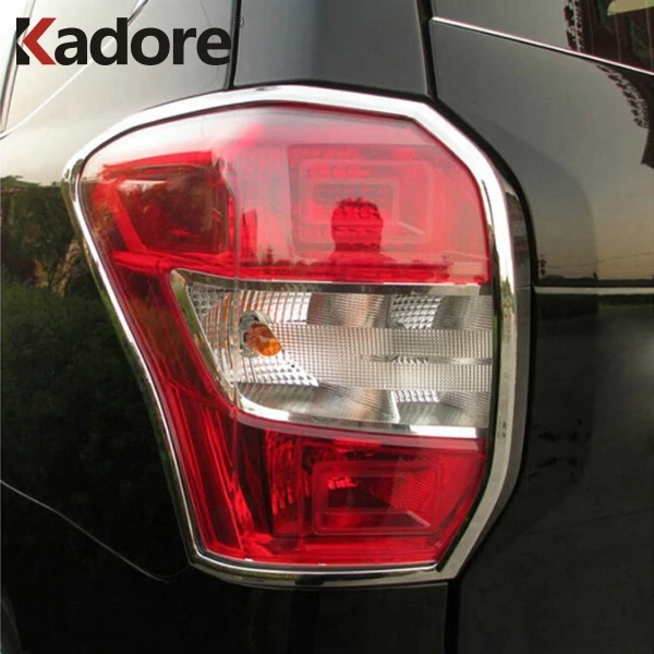 Для Subaru Forester 2013 2014 ABS хромированный задний светильник крышка лампы декоративная