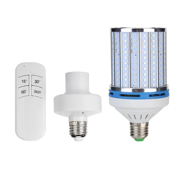 

80W UVC Corn Lamp Ozone Portable Disinfection Timing Remote Control UV Offices Home Indoor Killing Protection Light Bulb