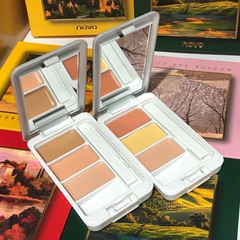 

NOVO 3-Color Concealer Pen Is A Long-Lasting Waterproof Facial Make-Up Liquid To Cover Dark Circles, Facial Spots And Acne Marks