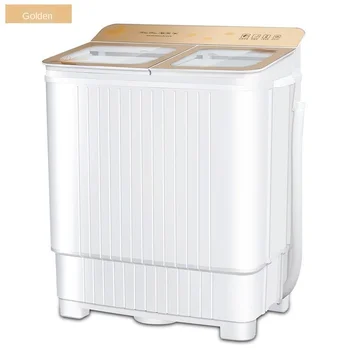 

220V UV Light Household Double Barrel Top Open Washing Machine Washing Machine with Dehydration Mini Washing Machine Washer