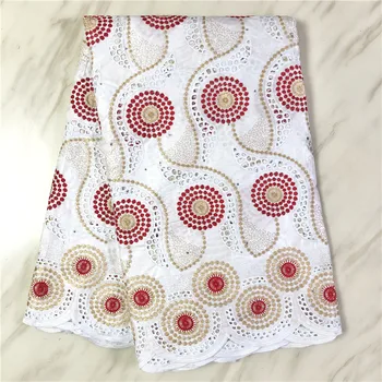 

African bazin riche fabric with brode Latest fashion stone embroidery bazin lace fabric 5 yards ! FP821
