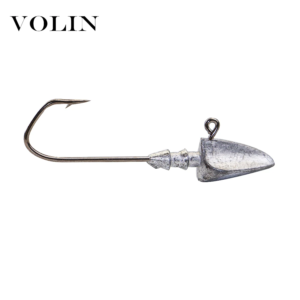 Новые рыболовные крючки VOLIN 5 шт. 3. Искусственная кожа/7 г/10 г/14 г свинцовая