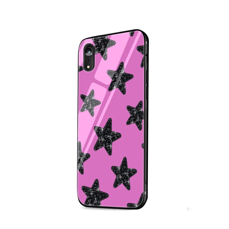 Чехол для мобильного телефона из стекла ТПУ iPhone 5 5S 6 6s 7 8 Plus X XR XS Max Shell Cover облако