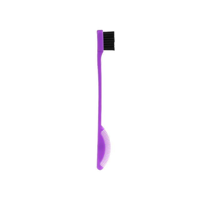 Eyebrow Grooming Tool Baby Care Double Sided Eyebrow Brush Comb Edge Control Brush Comb Hair Gel Smooth Beauty Tools