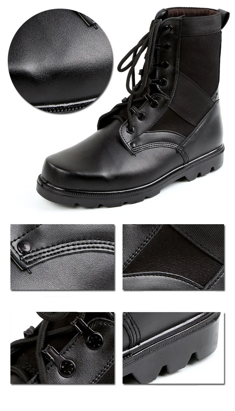 UPUPER Тактический Армейские сапоги Для мужчин мартинсы на шнуровке, спецназа пустынные армейские ботинки Водонепроницаемый зимние защитные рабочие ботинки Мужская обувь
