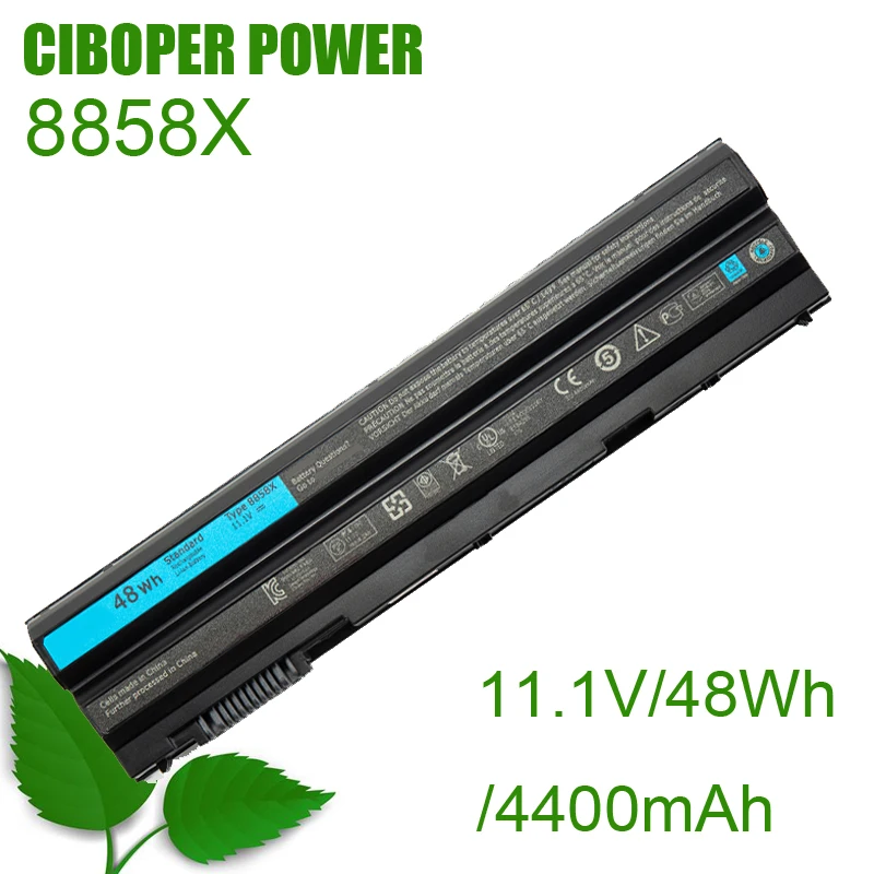 CP New настоящая аккумуляторная батарея для ноутбука 8858X 11 1 V/48WH/4400mAh Inspiron 15 8858x E6420 7520