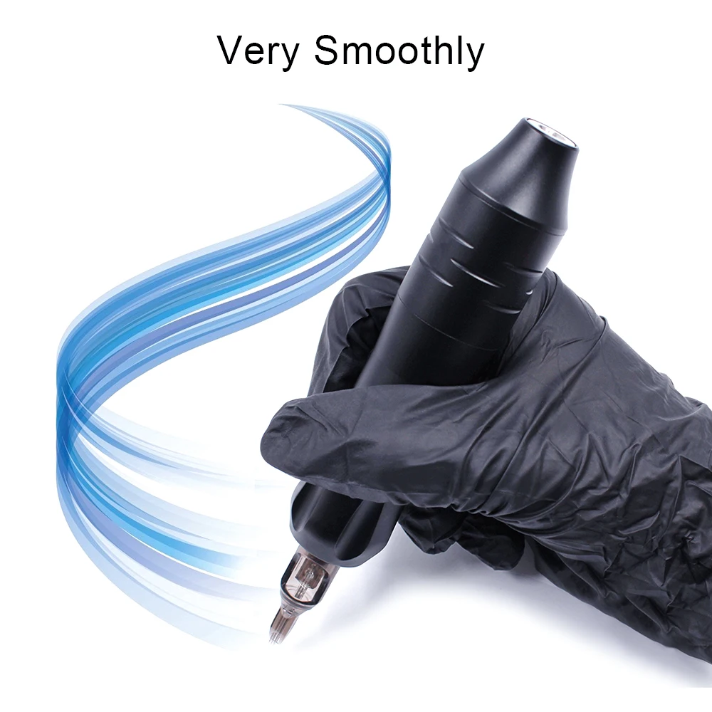 US $24.47 Professional Tattoo Rotary Pen Tattoo Kit 10pcs Cartridges Machine Mini Power Set Tattoo Studio Supplies