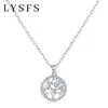 LYSFS Authentic 925 Sterling Silver DIY Life Tree Charm Necklace Ladies Silver Nature Lucky Tree Jewelry Pendant link Charm ► Photo 1/5