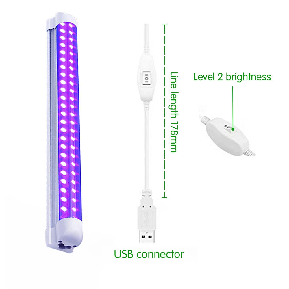 Disco light violet LED tube (3)