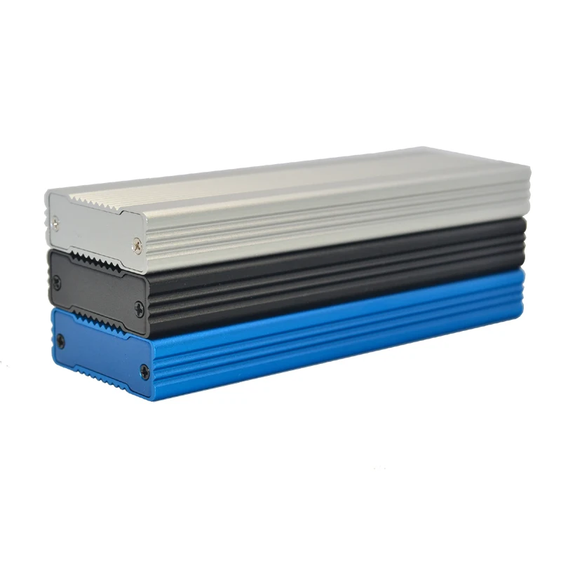HDD 케이스 PCIE NVME USB3.1 어댑터 M.2 NVME SSD 디스크 용 하드 드라이브 인클로저, HDD 박스 c타입 3.1 케이스 HD 외장 HDD 인클로저