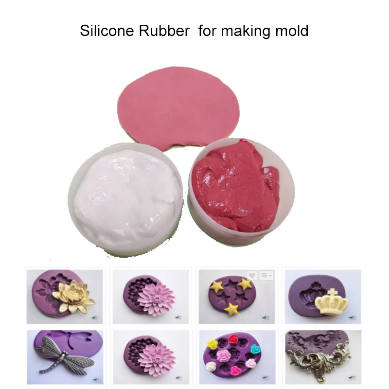 blue, white Mould Making Silicone Putty Mold Food Safe Sugarcraft 50g