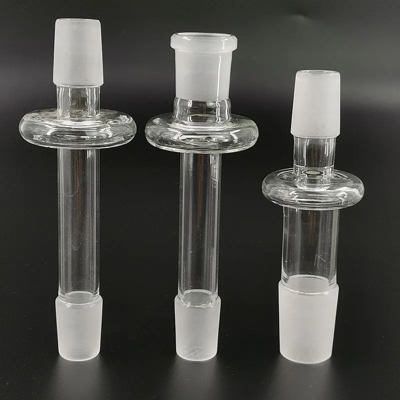 1pcs/lot Glass Hookah Shisha 24mm Adapter Transfer Valve Convert 18mm