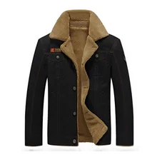 

2021NEW Safari Men Jackets Thick Warm Winter Jackets Plus Size 5XL Men Woolen Blends Jackets Thick Winter Coat Outerwear Male