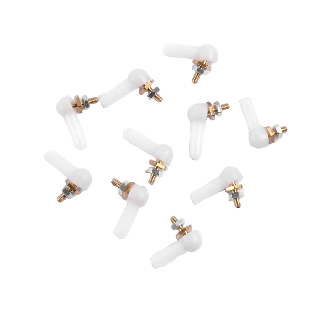 10 Pieces Ball Joint Articulated Ball Pivots Links M2 Connectors