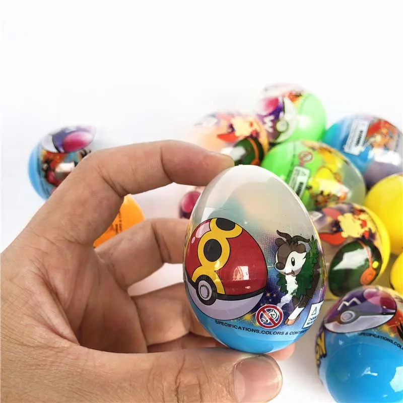 100pcs Multicolor Gashapon machines PokeBall Monster Pikachu Charmander Pet pokebolas Action Figure Game Ball Toy dropshipping